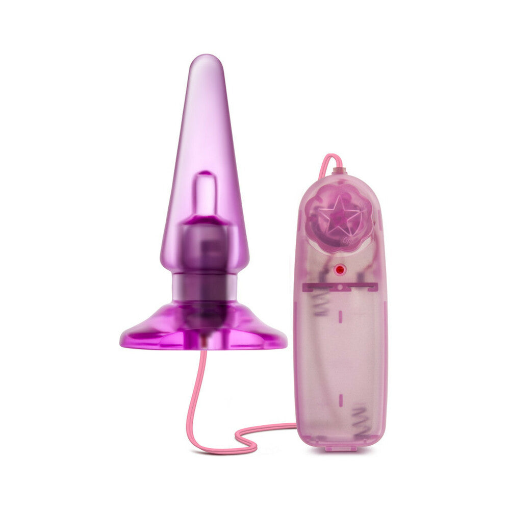 B Yours Basic Anal Pleaser Remote-Controlled Vibrating Anal Plug Pink - Fantasies Boutique