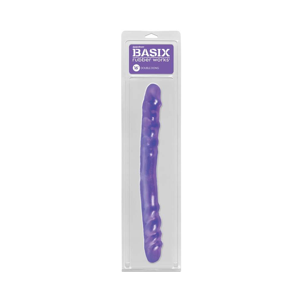Basix Rubber Works 16 in. Double Dong Purple