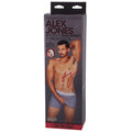 Signature Cocks Alex Jones ULTRASKYN 11 in. Dual Density Dildo with Removable Vac-U-Lock Suction Cup Tan - Fantasies Boutique