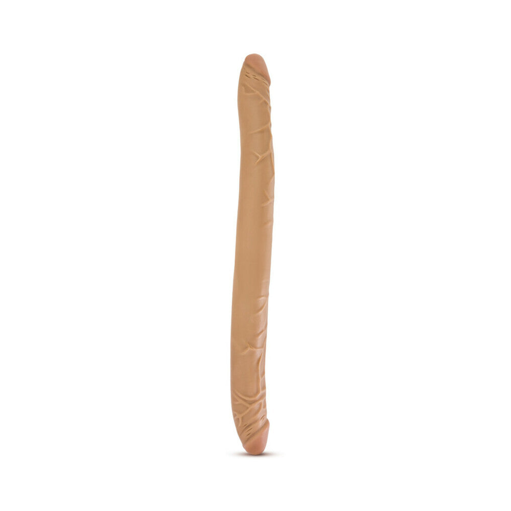 Blush B Yours 16 in. Double Dildo Tan - Fantasies Boutique