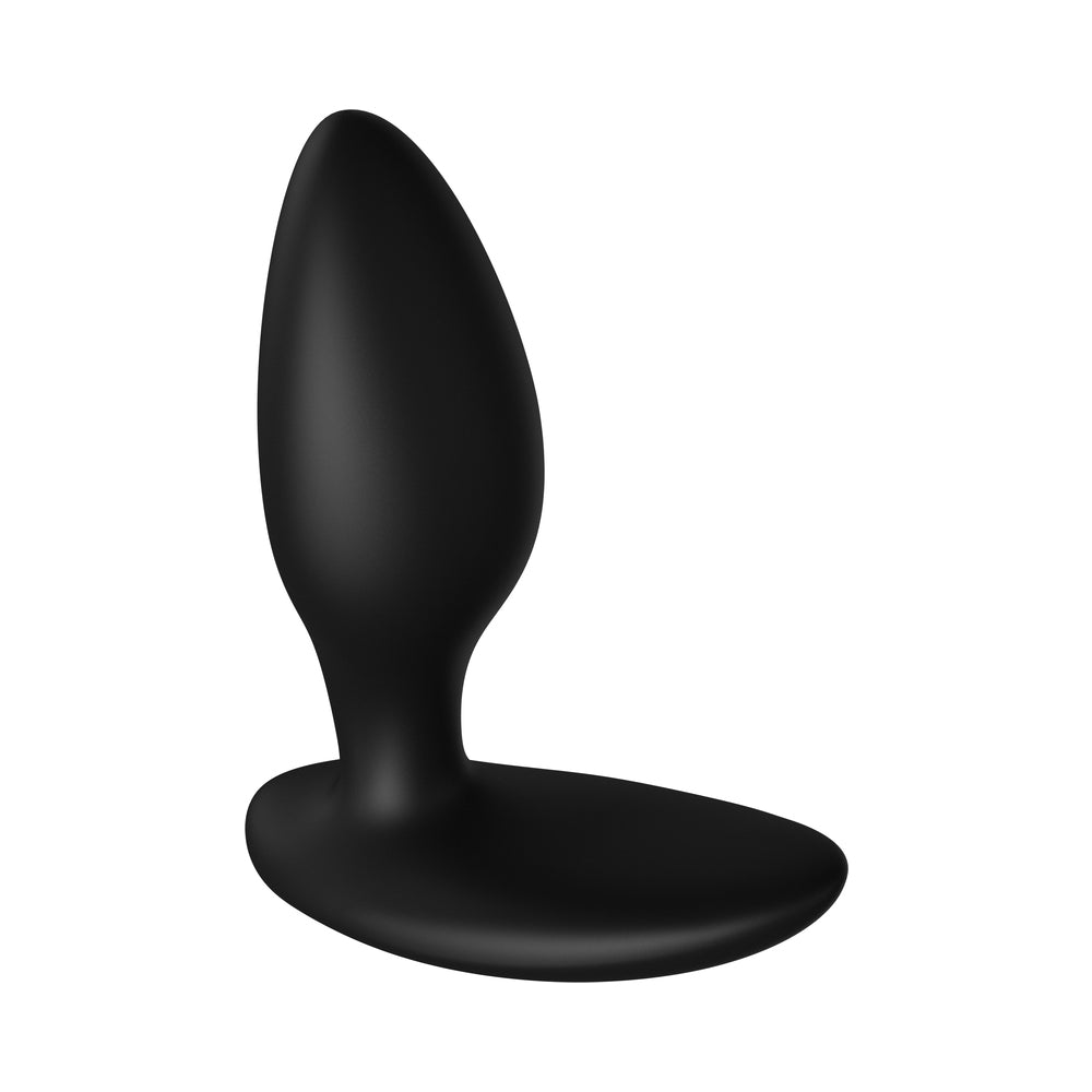 We-Vibe Ditto+ Rechargeable Remote-Controlled Silicone Vibrating Anal Plug Satin Black - Fantasies Boutique