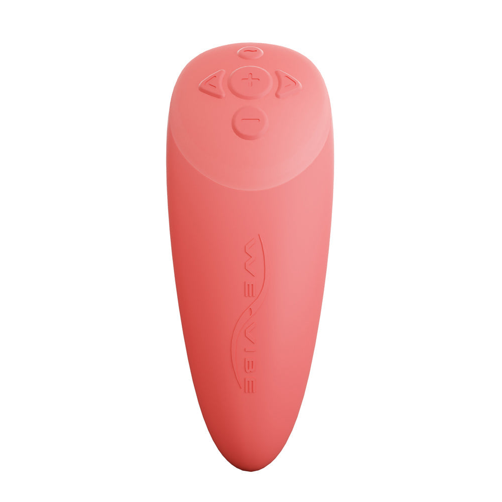 We-Vibe Chorus Rechargeable Remote-Controlled Silicone Couples Vibrator Crave Coral - Fantasies Boutique