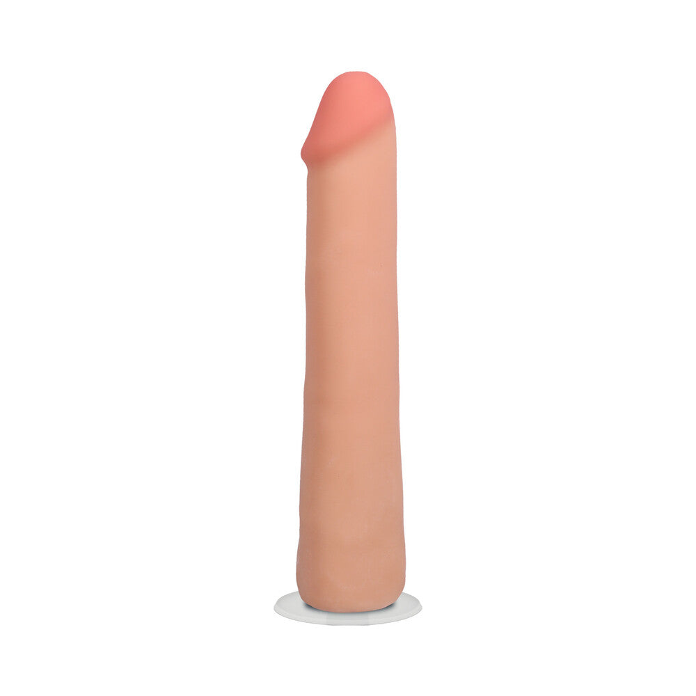 The Realistic Cock 9 in. ULTRASKYN Vac-U-Lock Dildo Vanilla