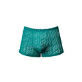 Male Power Ripple Pouch Short Teal M