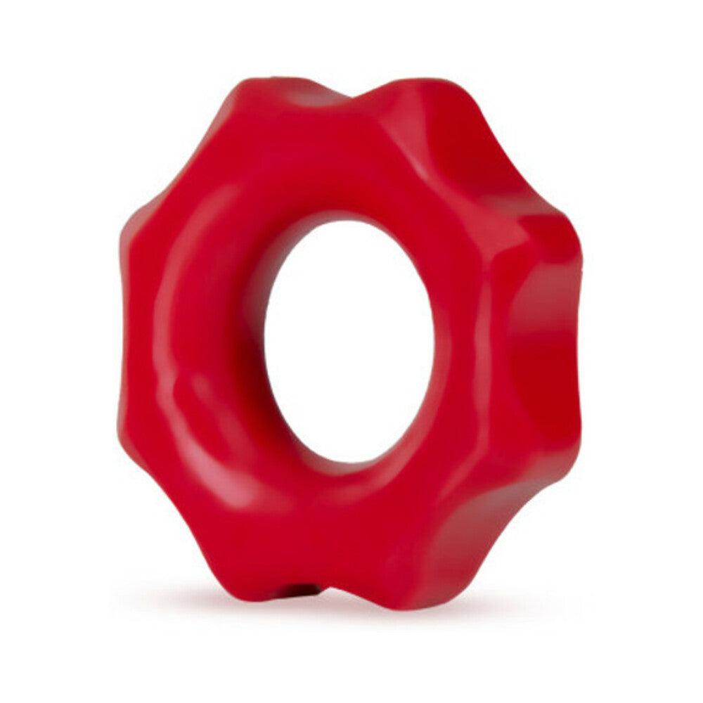Blush Stay Hard Nutz Cockring 2-Pack Red - Fantasies Boutique