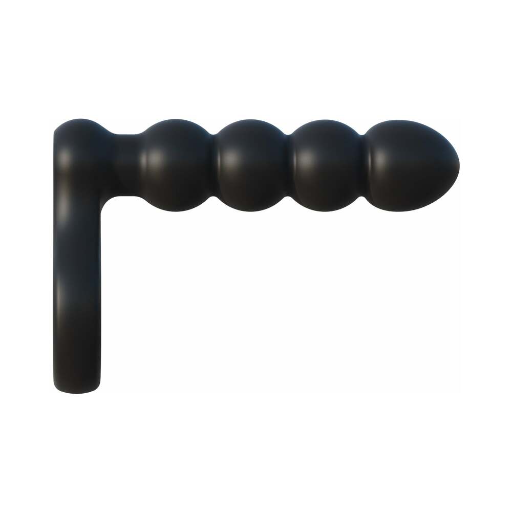 Fantasy C-Ringz Remote Control Double Penetrator Vibrating Cockring Black - Fantasies Boutique