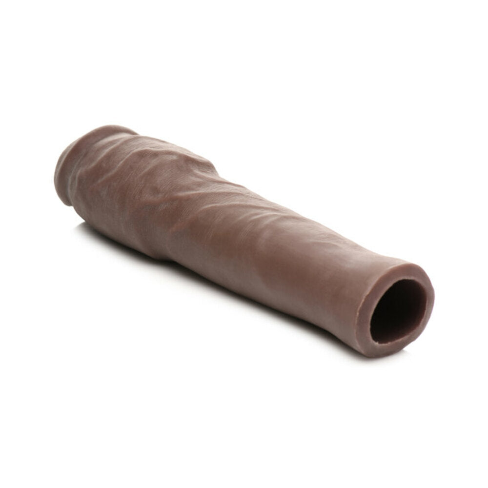 Jock Extra Thick Penis Extension Sleeve 2 in. Dark - Fantasies Boutique