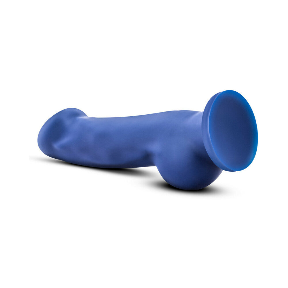 Avant D8 Ergo 7.5 in. Dual Density Silicone Dildo Indigo - Fantasies Boutique