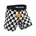Shinesty The Chest Mate Checkered Ball Hammock Pouch Underwear with Fly L