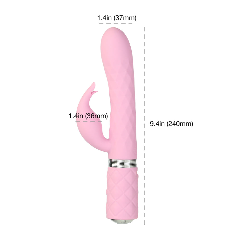 Pillow Talk Lively Dual Stimulator Pink - Fantasies Boutique