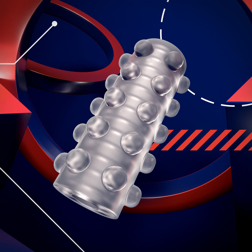 RIZE! Swich Glow in the Dark Self-Lubricating Stroker Clear - Fantasies Boutique