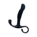 OptiMALE Ribbed Silicone P-Massager Black