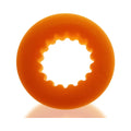 Oxballs Axis Rib Griphold Cockring Orange Ice