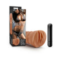 M for Men Julieta Vagina Stroker with Bullet Vibrator Tan - Fantasies Boutique