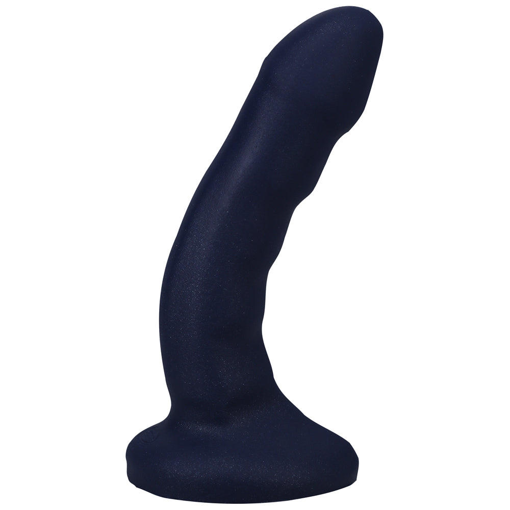 Tantus Curve 6.5 in. Dildo Medium-Firm Sapphire - Fantasies Boutique