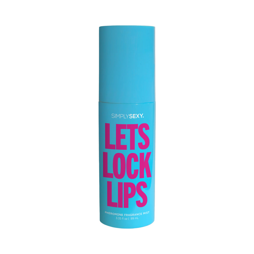 Simply Sexy Let's Lock Lips Pheromone Fragrance Mist 3.35 oz.