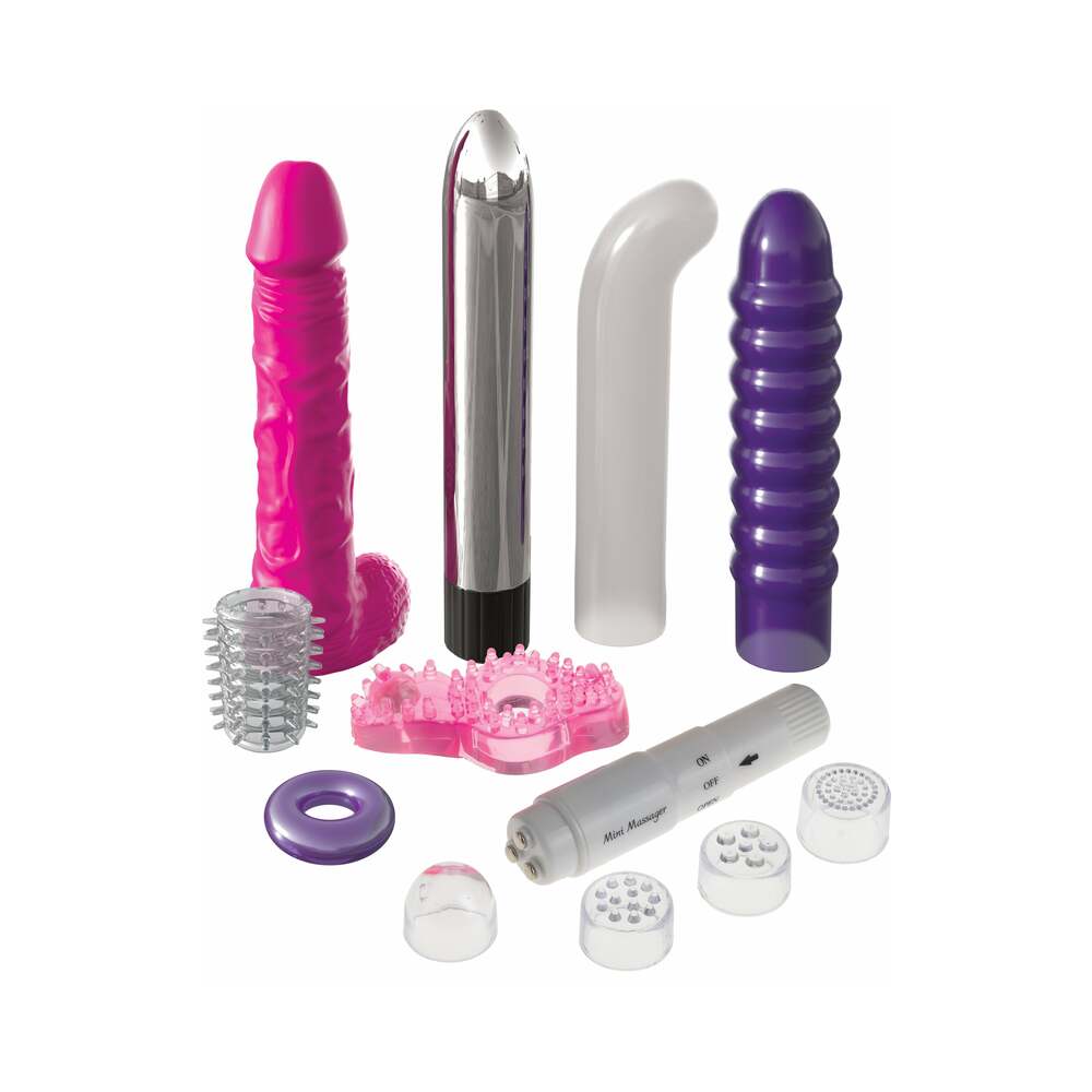 Waterproof Wet & Wild Pleasure Collection 13-Piece Set - Fantasies Boutique