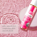 JO NaturaLove Organic Strawberry Fields Flavored Water-Based Lubricant 4 oz.
