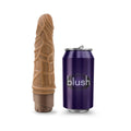 Dr. Skin Vibe 3 Realistic 7.25 in. Vibrating Dildo Tan - Fantasies Boutique