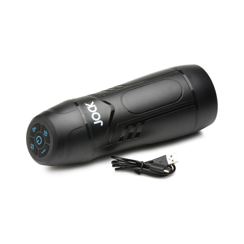 Jock 9X Sucking & Vibrating Masturbator White - Fantasies Boutique