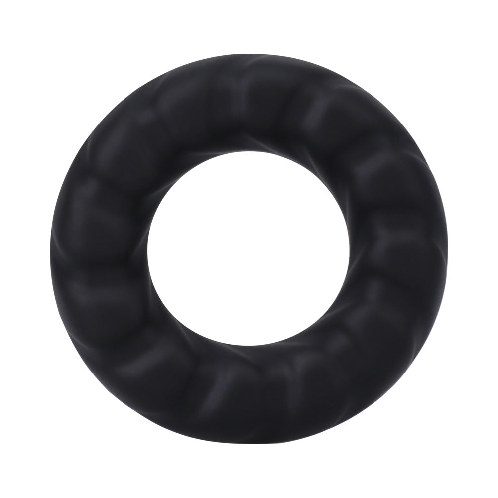 Rock Solid Silaflex Fat Tire Black - Fantasies Boutique