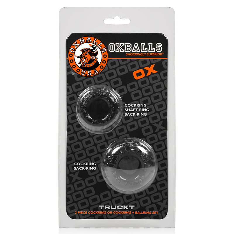 OxBalls Truckt, Cockring, Black - Fantasies Boutique