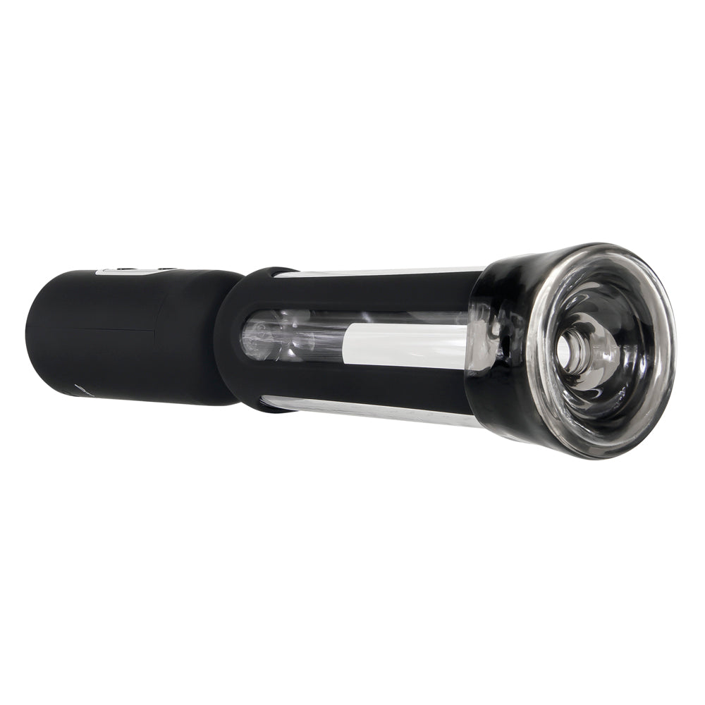 Zero Tolerance Pump It Up Rechargeable Penis Pump Black - Fantasies Boutique