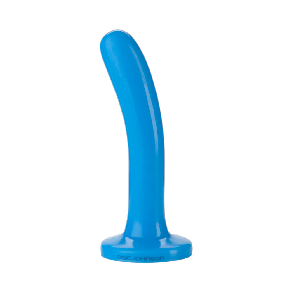 Platinum Premium Silicone - The Slim Blue - Fantasies Boutique