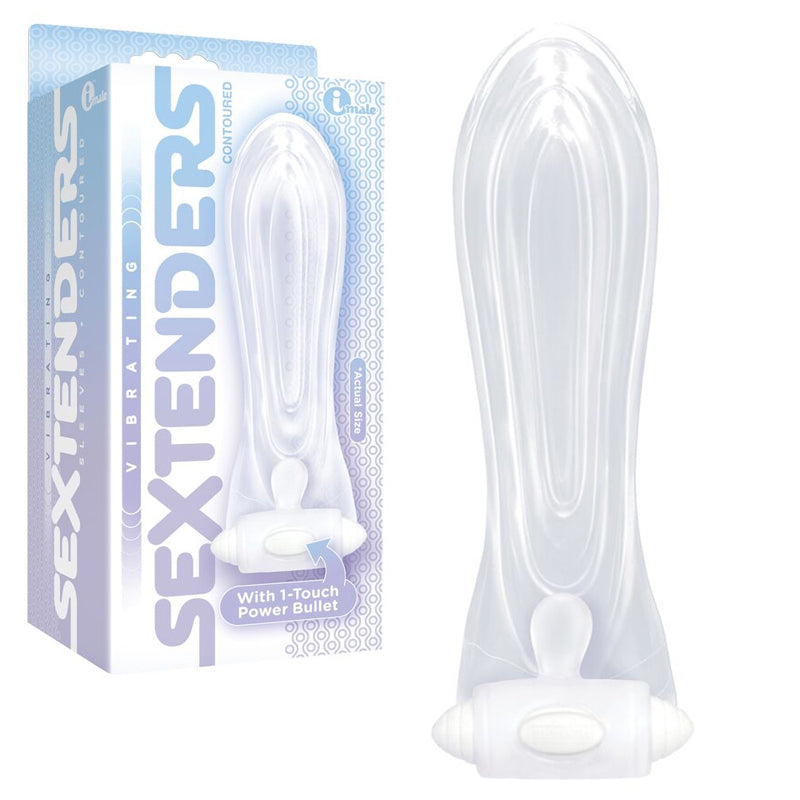 The 9's, Vibrating Sextenders, Contoured - Fantasies Boutique