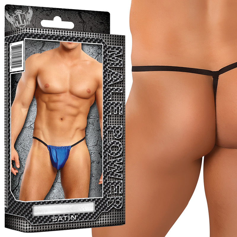Male Power Satin Lycra Posing Strap (One Size) Underwear - Fantasies Boutique
