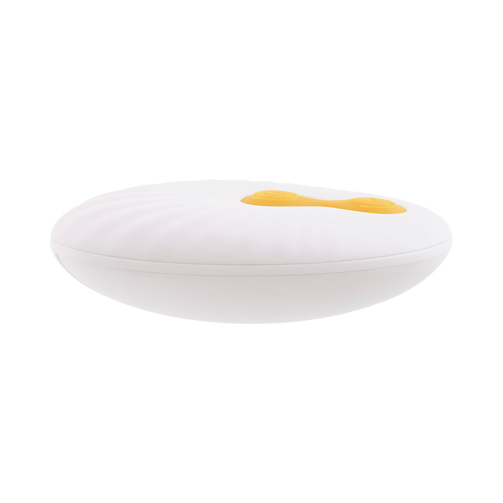 Gender X Sweet Embrace Vibrating 7 in. Dildo and Jock-Style Strap-On Harness Set Yellow/Black - Fantasies Boutique