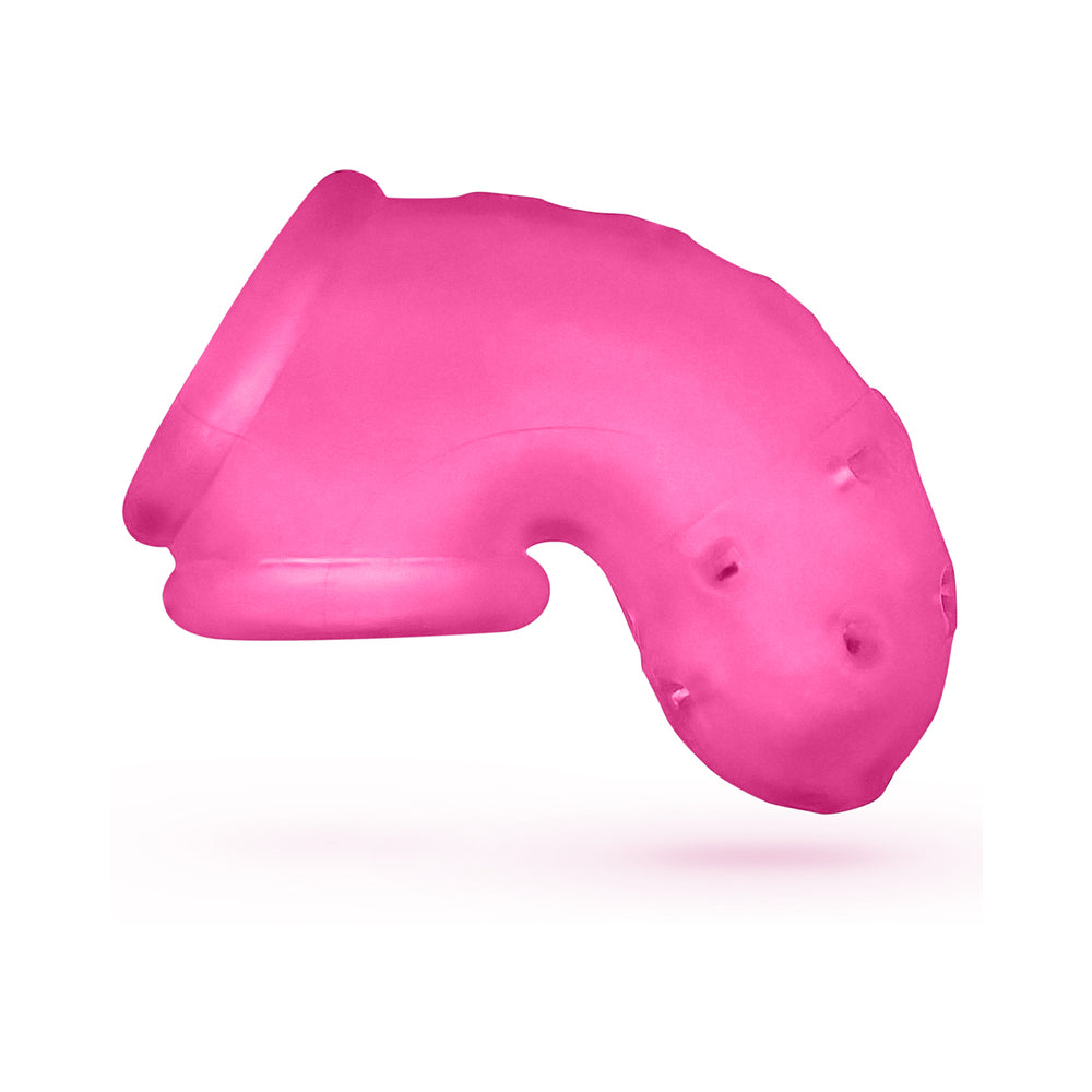 OxBalls Airlock Air-Lite Vented Chastity Pink Ice - Fantasies Boutique