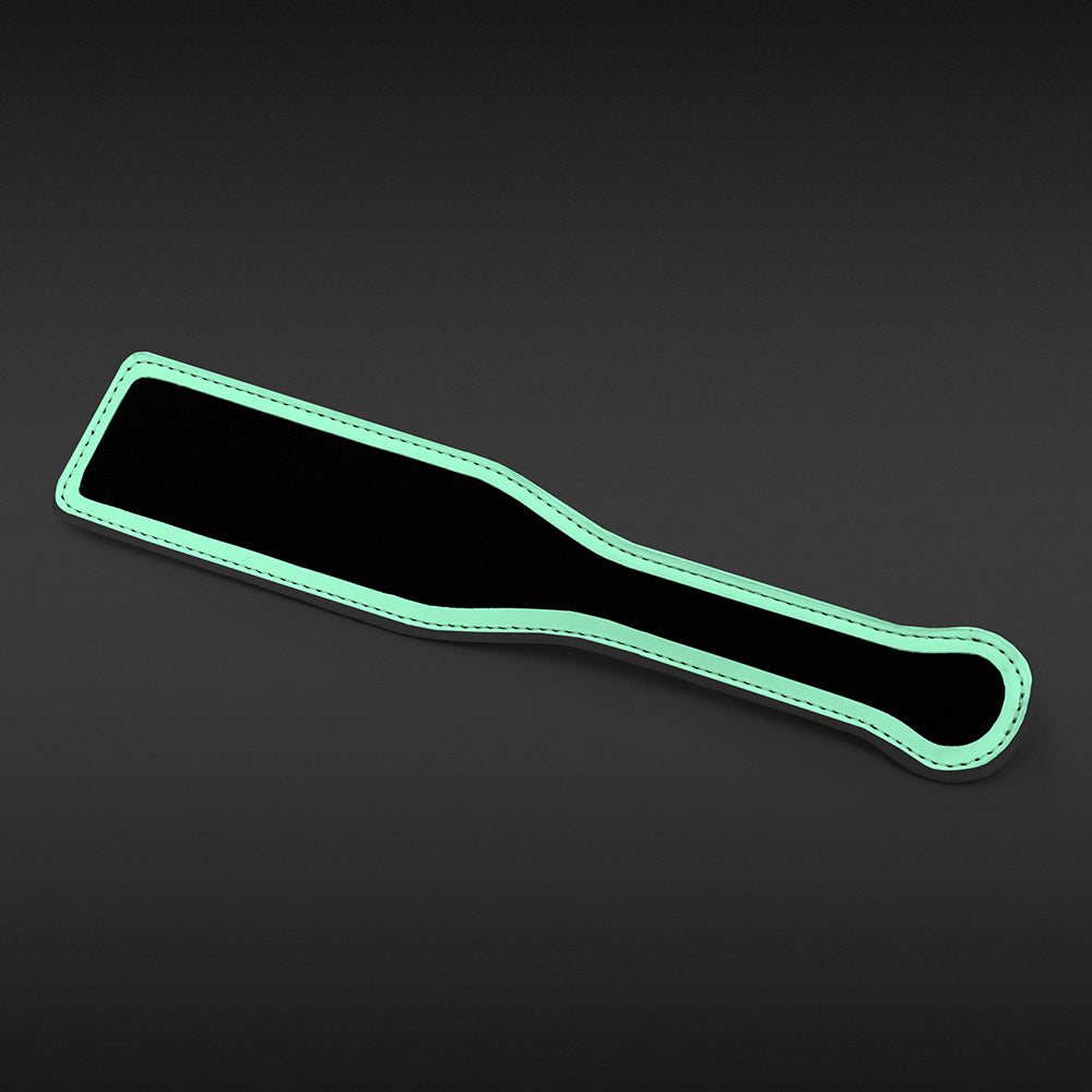 GLO Bondage Paddle Green - Fantasies Boutique
