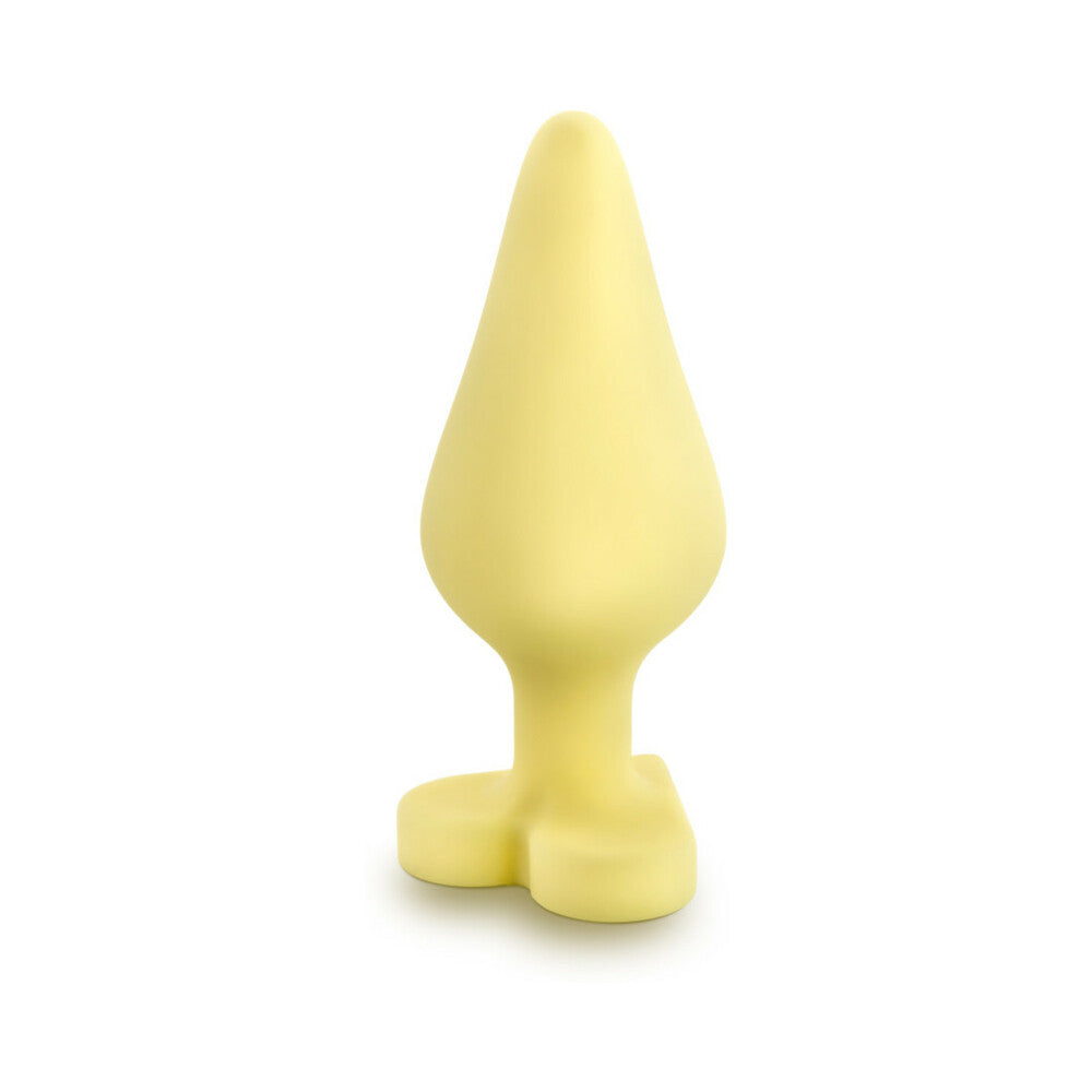 Blush Play with Me Naughty Candy Hearts 'Spank Me' Anal Plug Yellow - Fantasies Boutique
