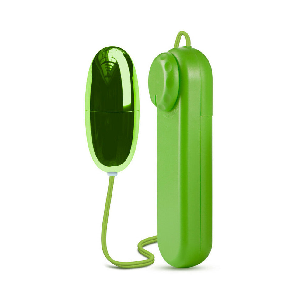 B Yours Power Bullet Remote-Controlled Egg Vibrator Lime - Fantasies Boutique