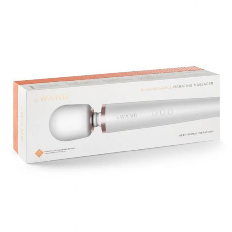 Le Wand Rechargeable Massager Pearl White - Fantasies Boutique