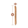 Blush Dr. Skin 18 in. Double Dildo Tan - Fantasies Boutique