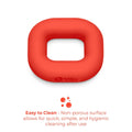b-Vibe Flex Ring Bulk Silicone C-Ring Red