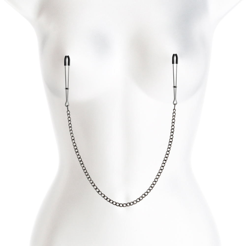 Bound Nipple Clamps DC3 Gunmetal - Fantasies Boutique