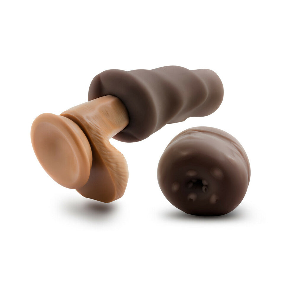 Hot Chocolate Nicole's Rear Anal Stroker Brown - Fantasies Boutique