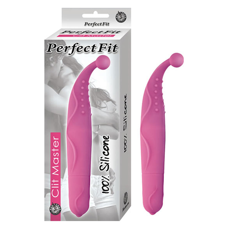 Perfect Fit Clit Master Silicone 1 Function Waterproof Pink - Fantasies Boutique