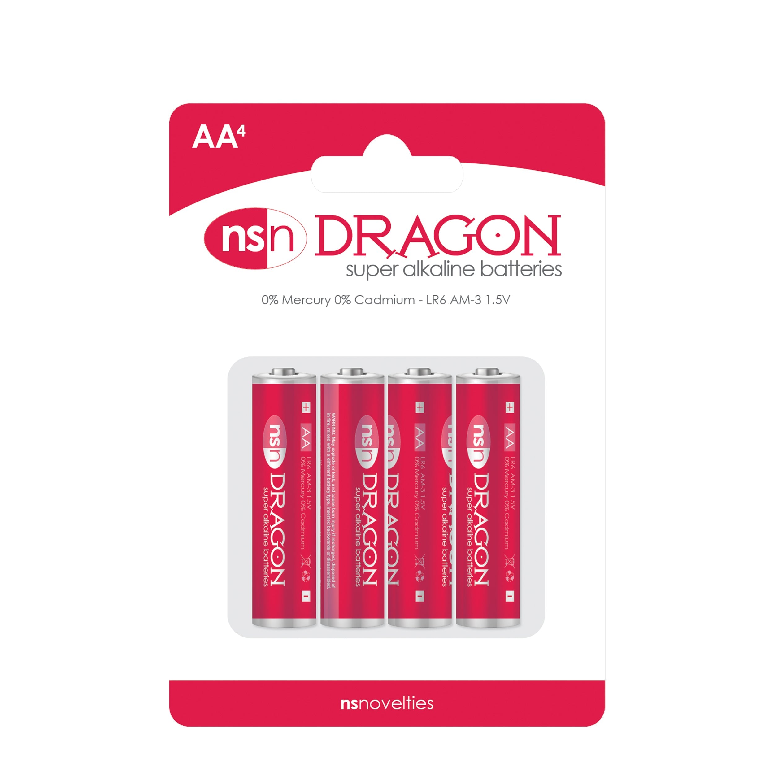 Dragon Alkaline AA Batteries - Fantasies Boutique