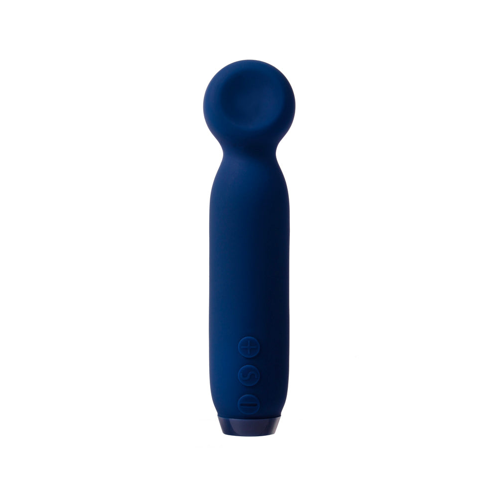 Je Joue Vita Rechargeable Silicone Wand Tip Bullet Vibrator Cobalt Blue - Fantasies Boutique