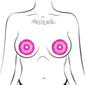 Pastease Donut w Pink Frosting and Rainbow Sprinkles Pasties