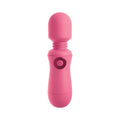 Pipedream OMG! Wands #Enjoy Silicone Rechargeable Flexible Vibrating Wand Pink - Fantasies Boutique