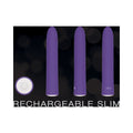 Evolved Rechargeable Sli mline Vibrator Purple - Fantasies Boutique