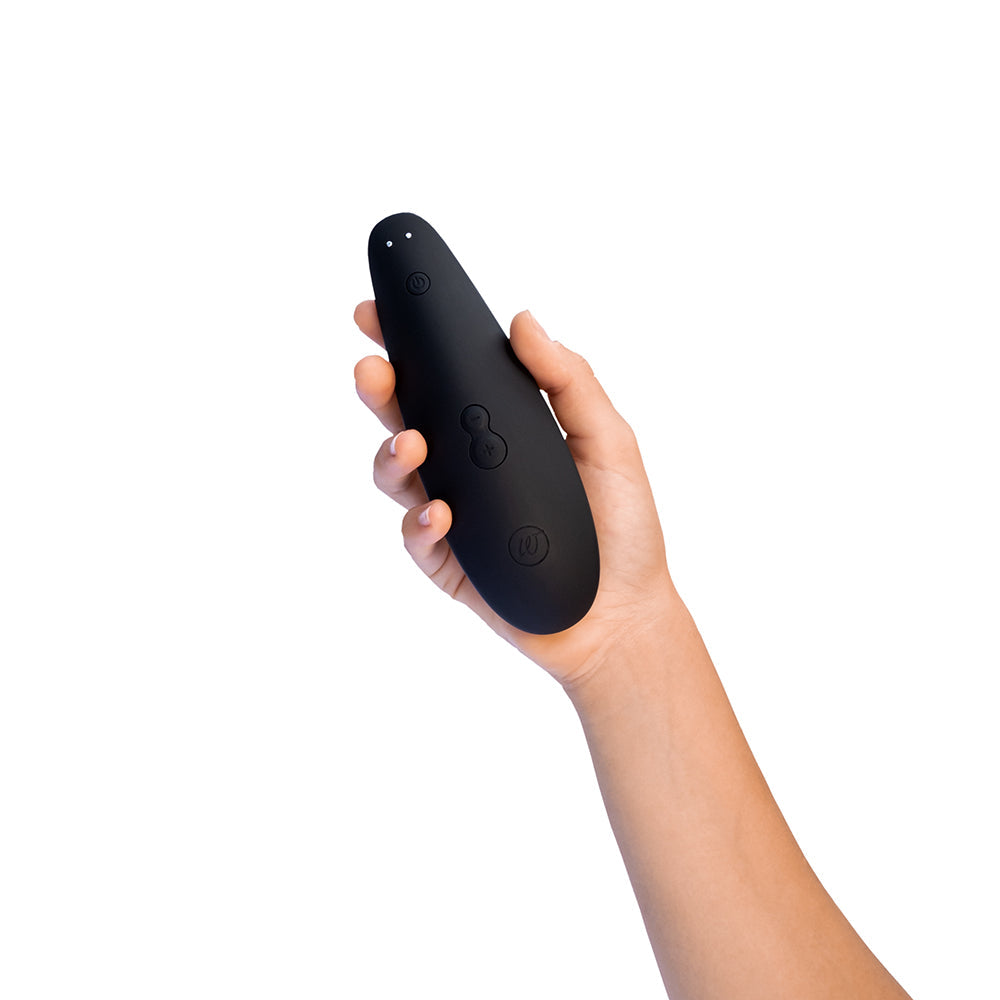 Womanizer Classic 2 Rechargeable Silicone Pleasure Air Clitoral Stimulator Black - Fantasies Boutique