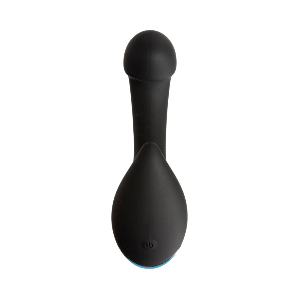 OptiMALE Vibrating P-Massager with Wireless Remote Black - Fantasies Boutique