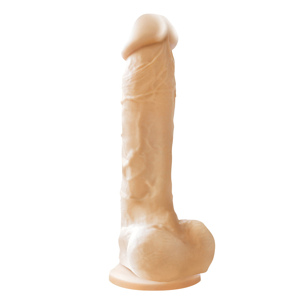 Colours Pleasures 8 in. Dildo Beige - Fantasies Boutique