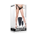 Evolved Hidden Pleasure Rechargeable Remote-Controlled Silicone Panty Vibrator Set Black - Fantasies Boutique